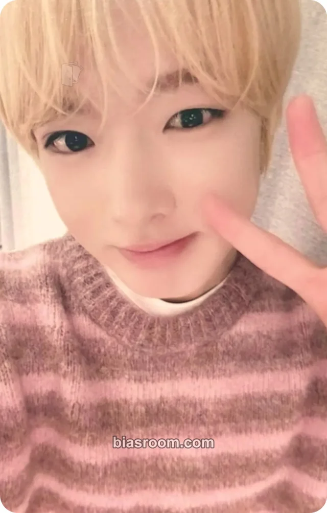 NCT WISH - Sakuya - COLOR Album kmstation video call (fancall) round 2 early bird gift
