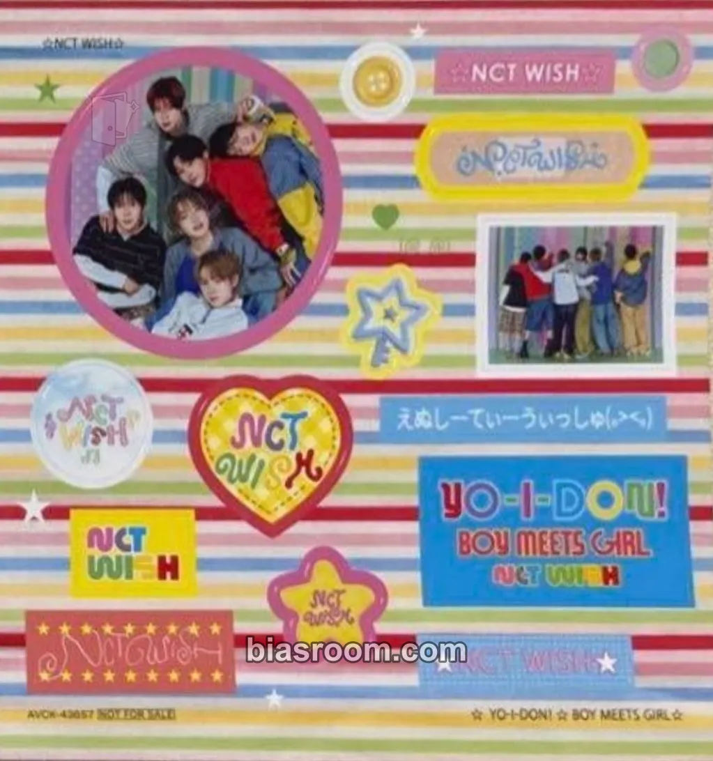 YO-I-DON! / BOY MEETS GIRL Photocard - NCT WISH - NCT WISH K-pop photocard