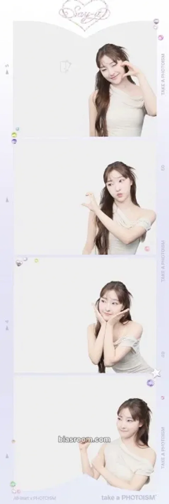 AtHeart - Aurora - Say It Album 4 cut photo photobooth photoism venue-limited