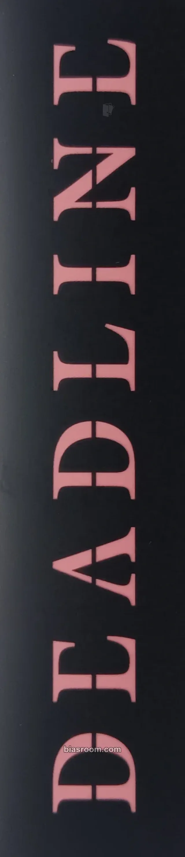 BLACKPINK - Deadline Album sticker black version album inclusion horizontal