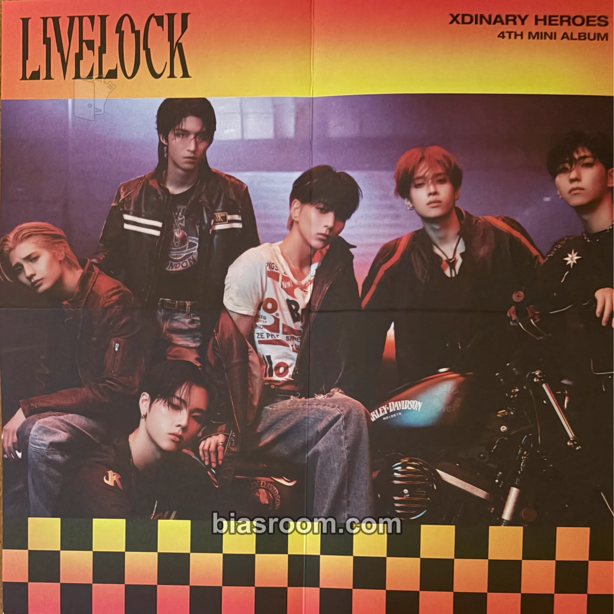 Livelock Photocard - Xdinary Heroes - Xdinary Heroes K-pop photocard