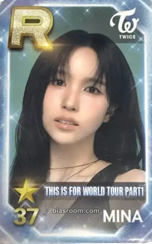 Mina TWICE x SuperStar JYPNATION Photocard - TWICE | Bias Room