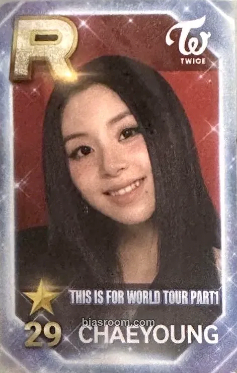 twice ssjyp チェヨン Chaeyoung TWICE x SuperStar JYPNATION Photocard - TWICE | Bias Room