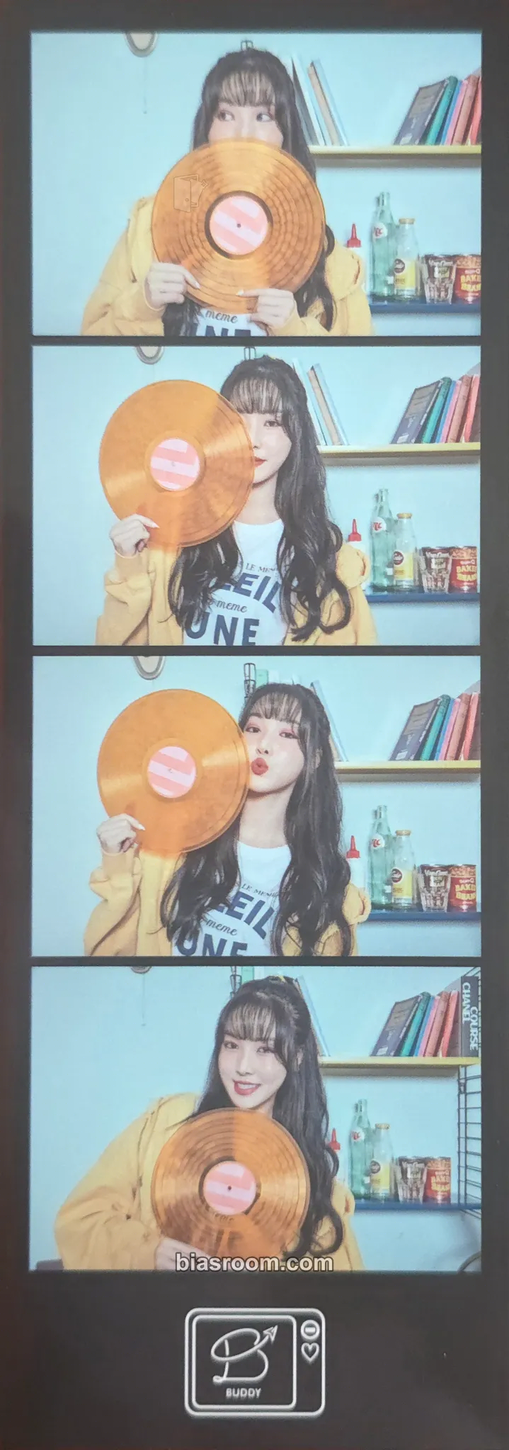 Yuju GFRIEND GLOBAL OFFICIAL FANCLUB BUDDY MEMBERSHIP Kit - GFRIEND at HOME Photocard - GFRIEND - GFRIEND K-pop photocard