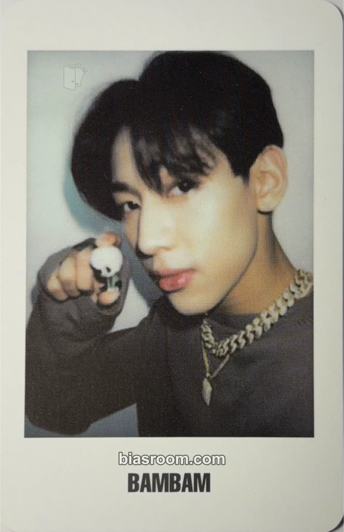 BamBam Gotoon Doll & Baby Figure - Flight Log: Arrival Photocard - GOT7 - GOT7 K-pop photocard