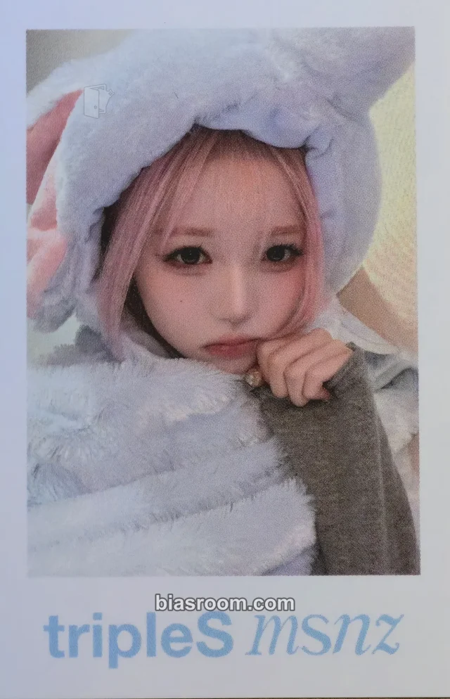 tripleS - Chaewon - Beyond Beauty Album everline fansign polaroid