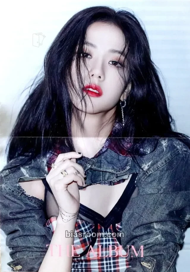 BLACKPINK - Jisoo - THE ALBUM Album poster pob (pre-order benefit) ktown4u
