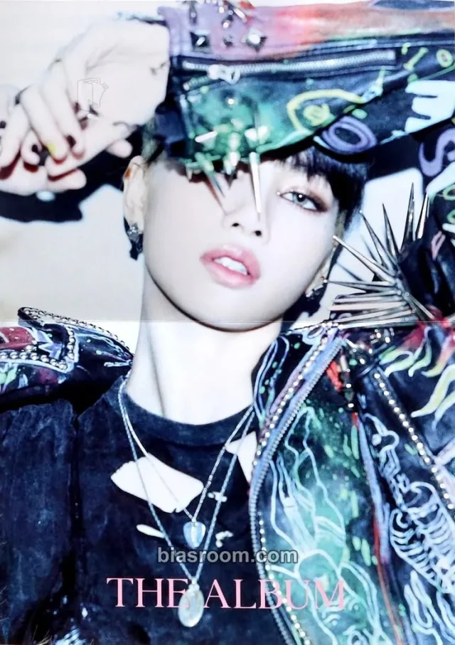 BLACKPINK - Lisa - THE ALBUM Album poster pob (pre-order benefit) ktown4u