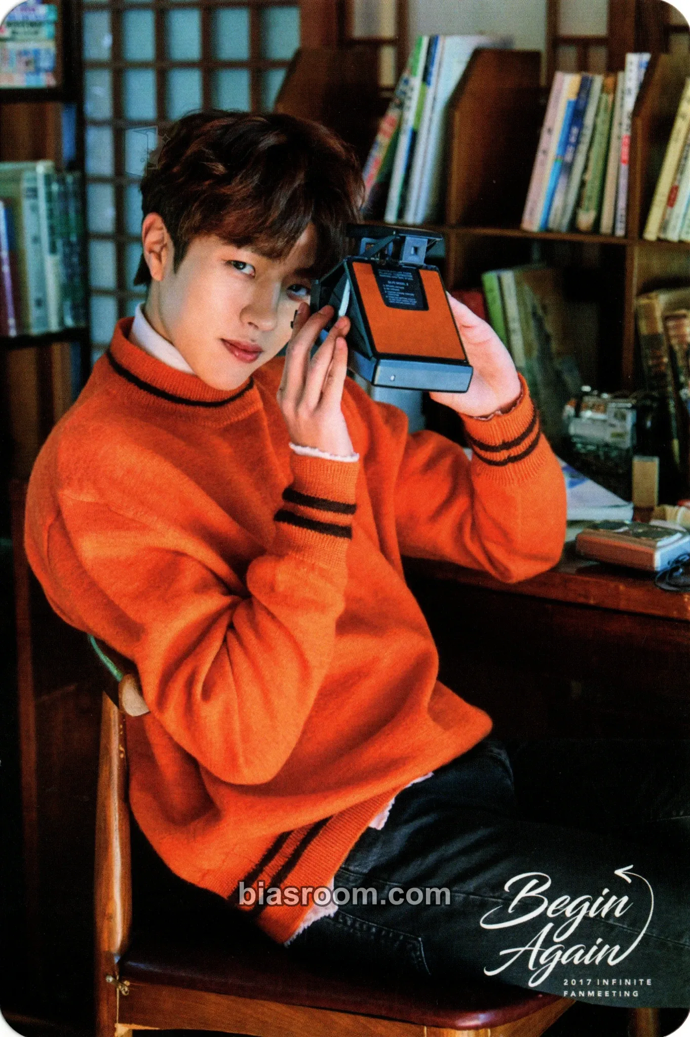 Sungyeol 2017 INFINITE FANMEETING <BEGIN AGAIN> Photocard - INFINITE - INFINITE K-pop photocard