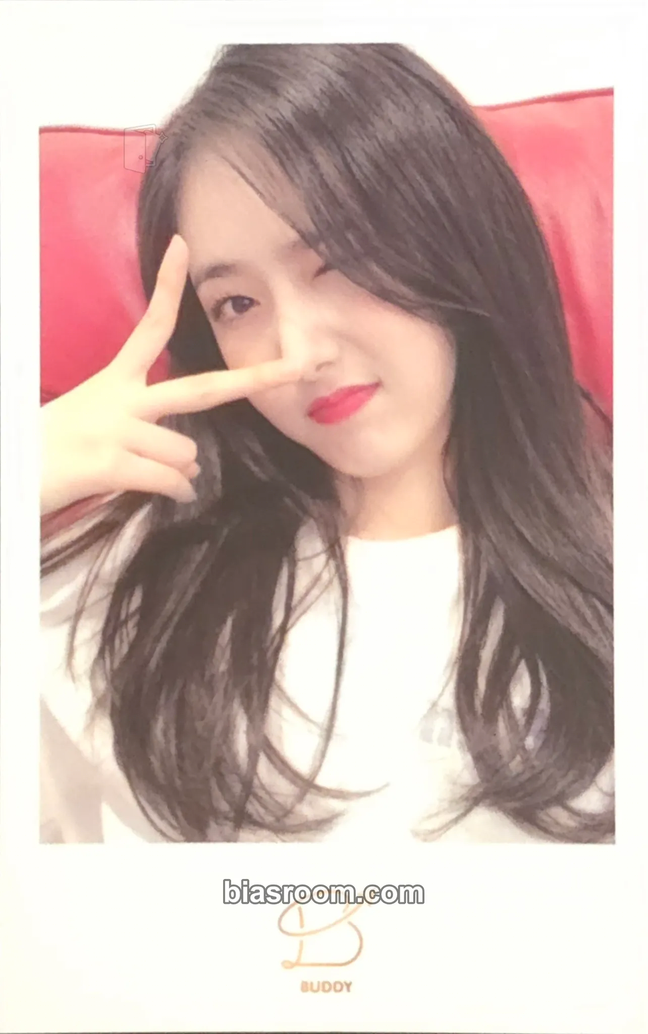 SinB GLOBAL BUDDY MEMBERSHIP - Trip Together : Check In Photocard - GFRIEND - GFRIEND K-pop photocard