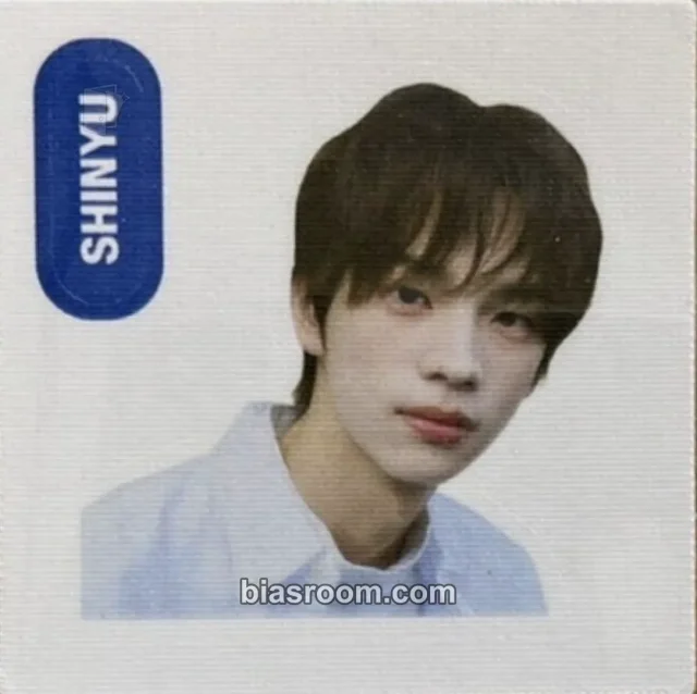 TWS - Shinyu - Sparkling Blue Album weverse global shop (wvg) sticker weverse album version