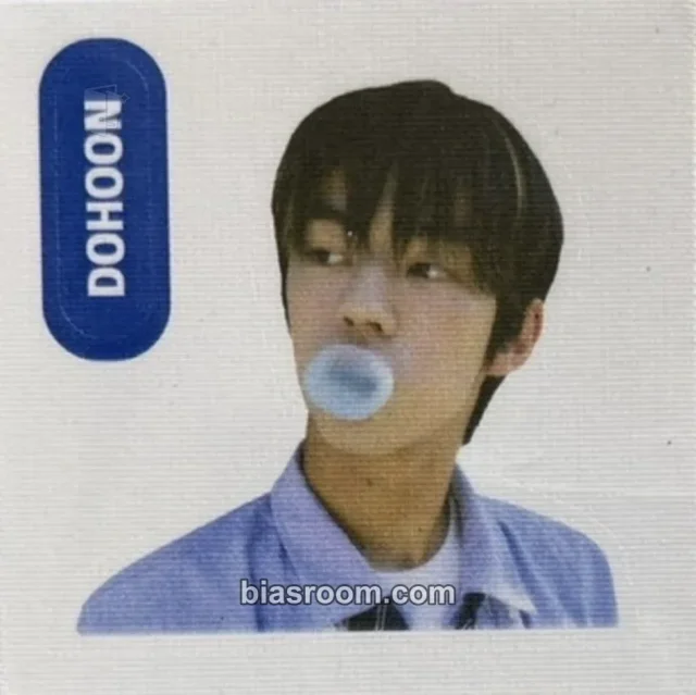 TWS - Dohoon - Sparkling Blue Album weverse global shop (wvg) weverse album version sticker