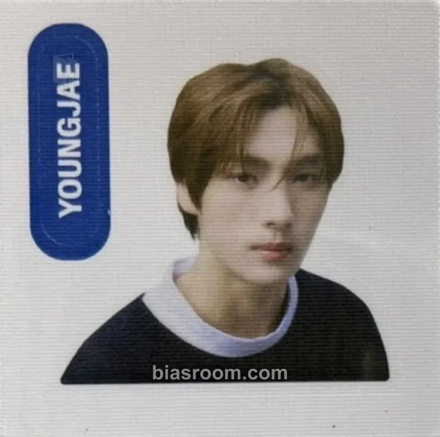 TWS - Youngjae - Sparkling Blue Album weverse global shop (wvg) weverse album version sticker