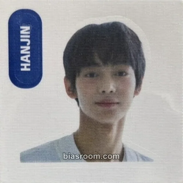 TWS - Hanjin - Sparkling Blue Album weverse global shop (wvg) weverse album version sticker