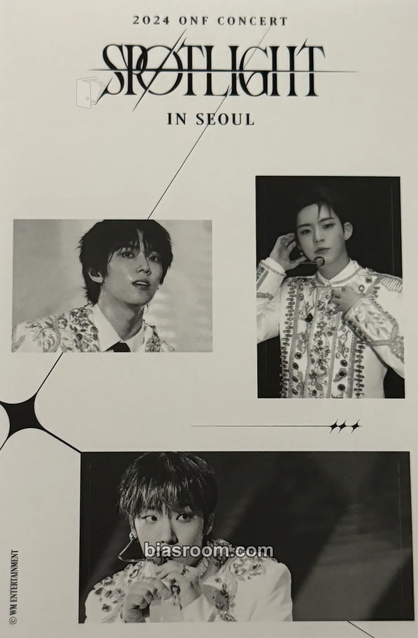 2024 ONF CONCERT SPOTLIGHT PHOTOBOOK Photocard - ONF - ONF K-pop photocard