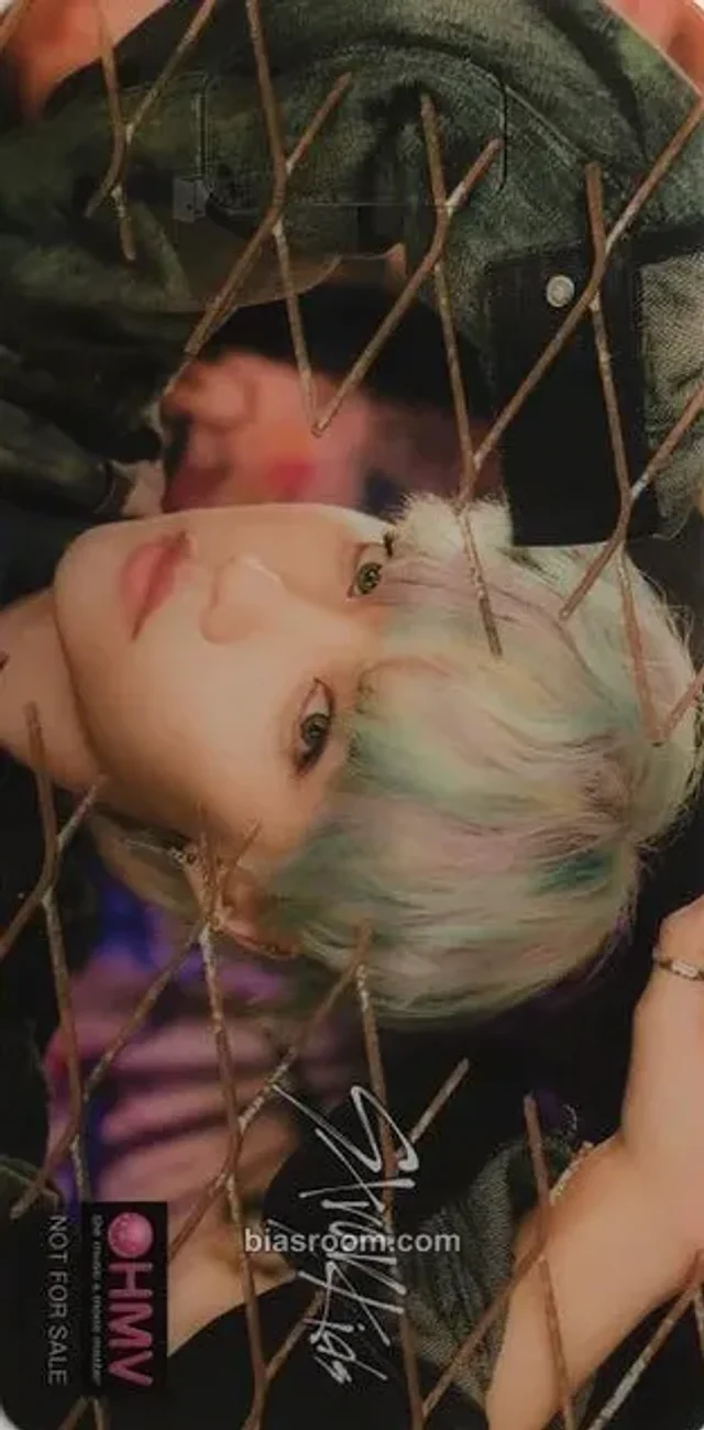 Stray Kids - Felix - Scars Album bookmark hmv japan pob (pre-order benefit) supplemental transparent/translucent