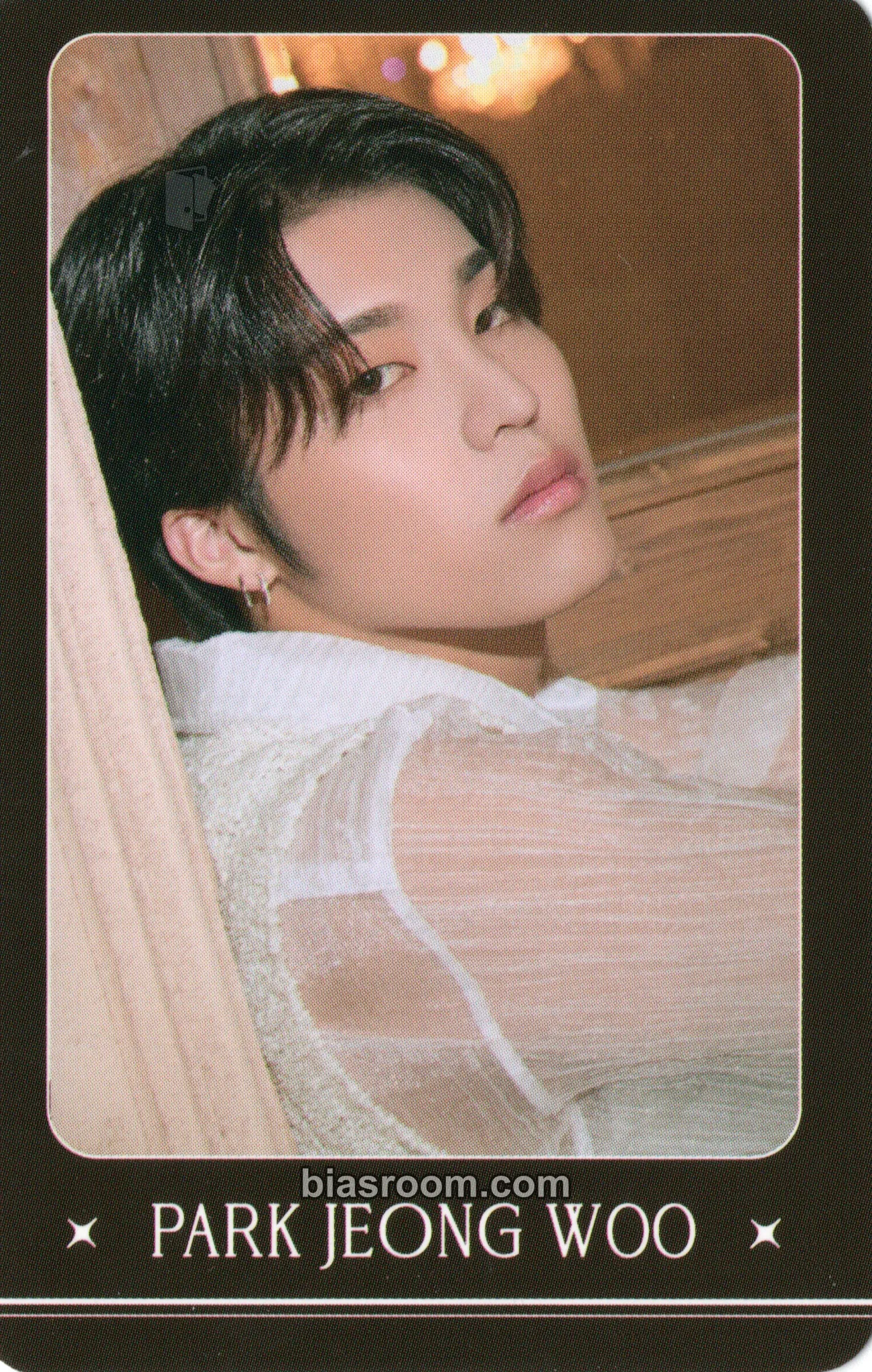 Park Jeongwoo Treasure in the Night Garden Photocard - TREASURE - TREASURE K-pop photocard