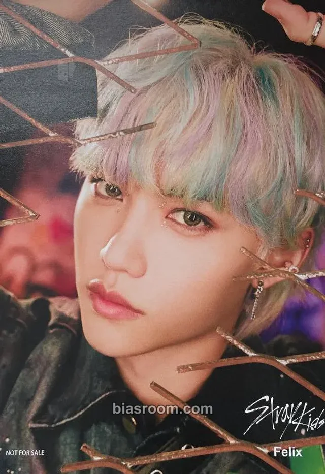 Stray Kids - Felix - Scars Album flyer purchase benefit shibuya supplemental tower records japan
