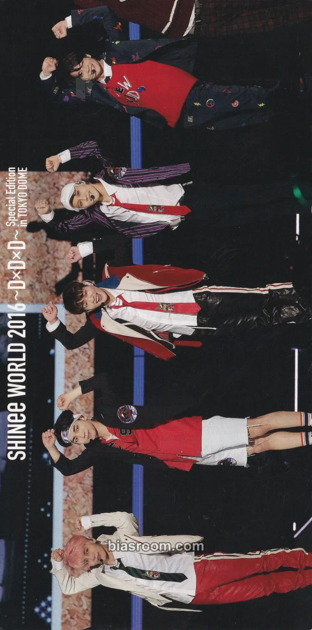 SHINee - SHINee World 2016 ~DxDxD~ Event postcard dvd version