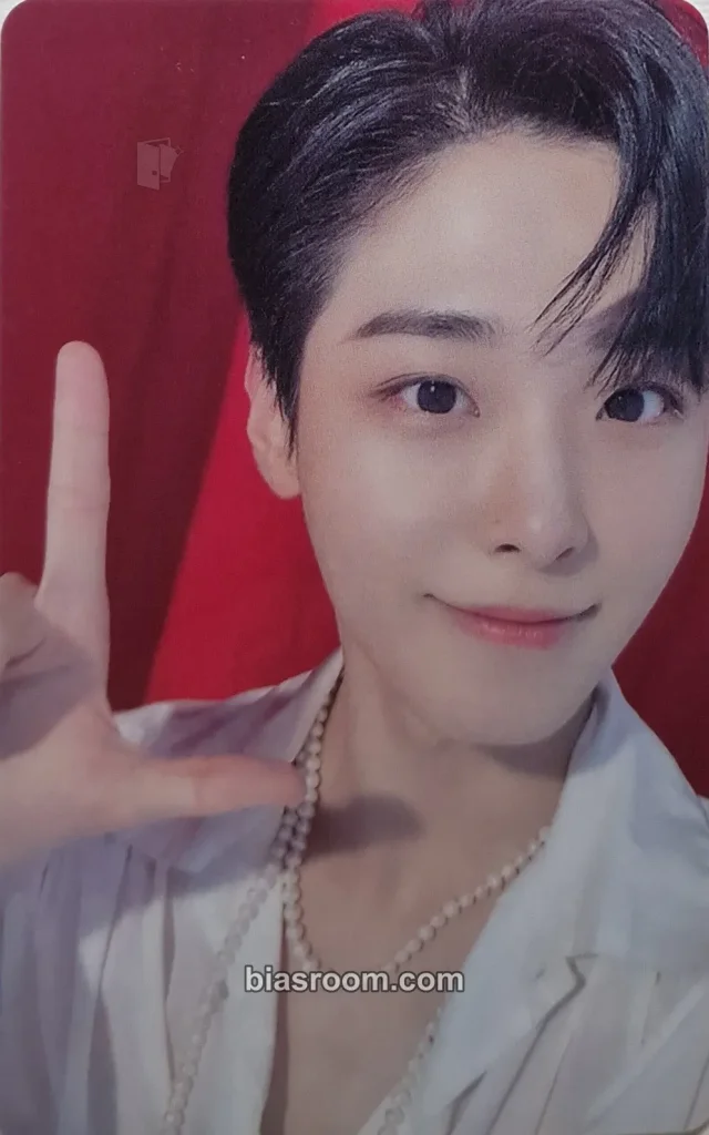 TO1 - Seongmin - RE:ALIZE Album whosfan lucky draw (LD) pvc card