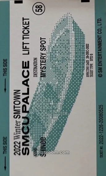 2022 Winter SMTOWN: SMCU PALACE Photocard - SHINee - SHINee K-pop photocard