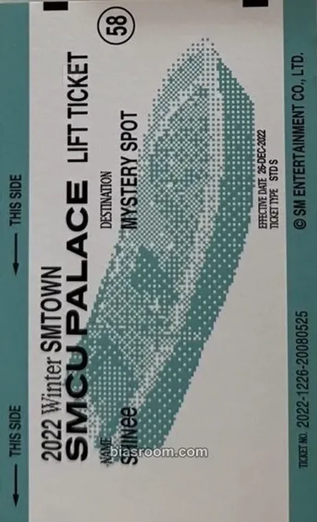 SHINee 2022 Winter SMTOWN: SMCU PALACE K-pop photocard