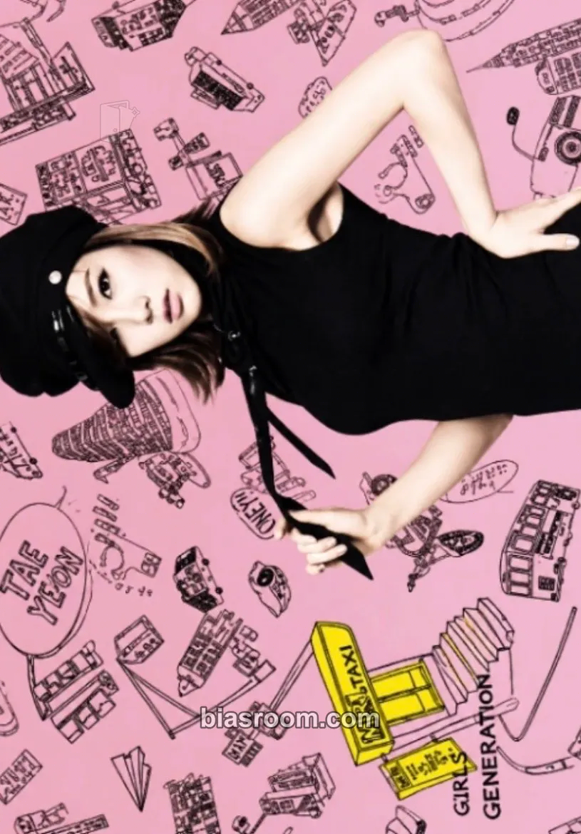 Taeyeon Mr. Taxi Photocard - Girls' Generation - Girls' Generation K-pop photocard