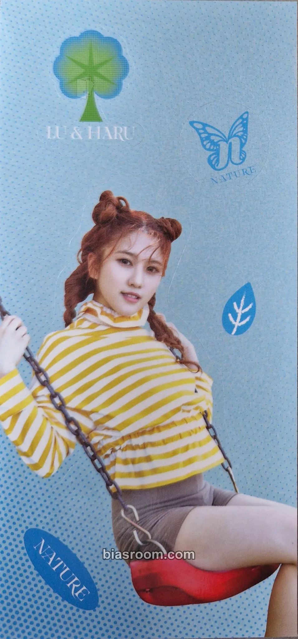 Haru NATURE WORLD : CODE W Photocard - Nature - Nature K-pop photocard