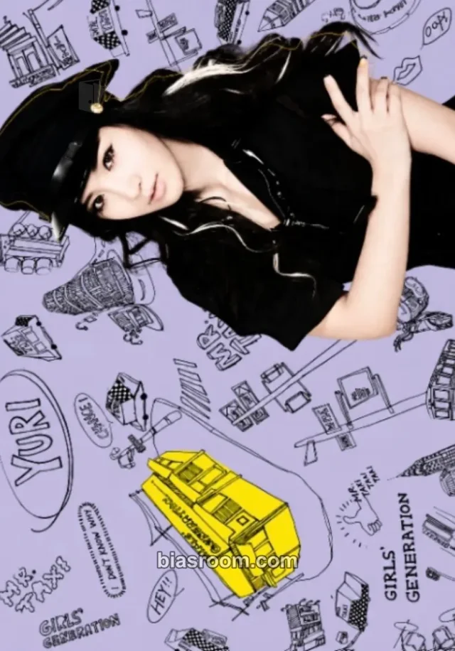 Girls' Generation - Yuri - Mr. Taxi Album EverySing horizontal postcard