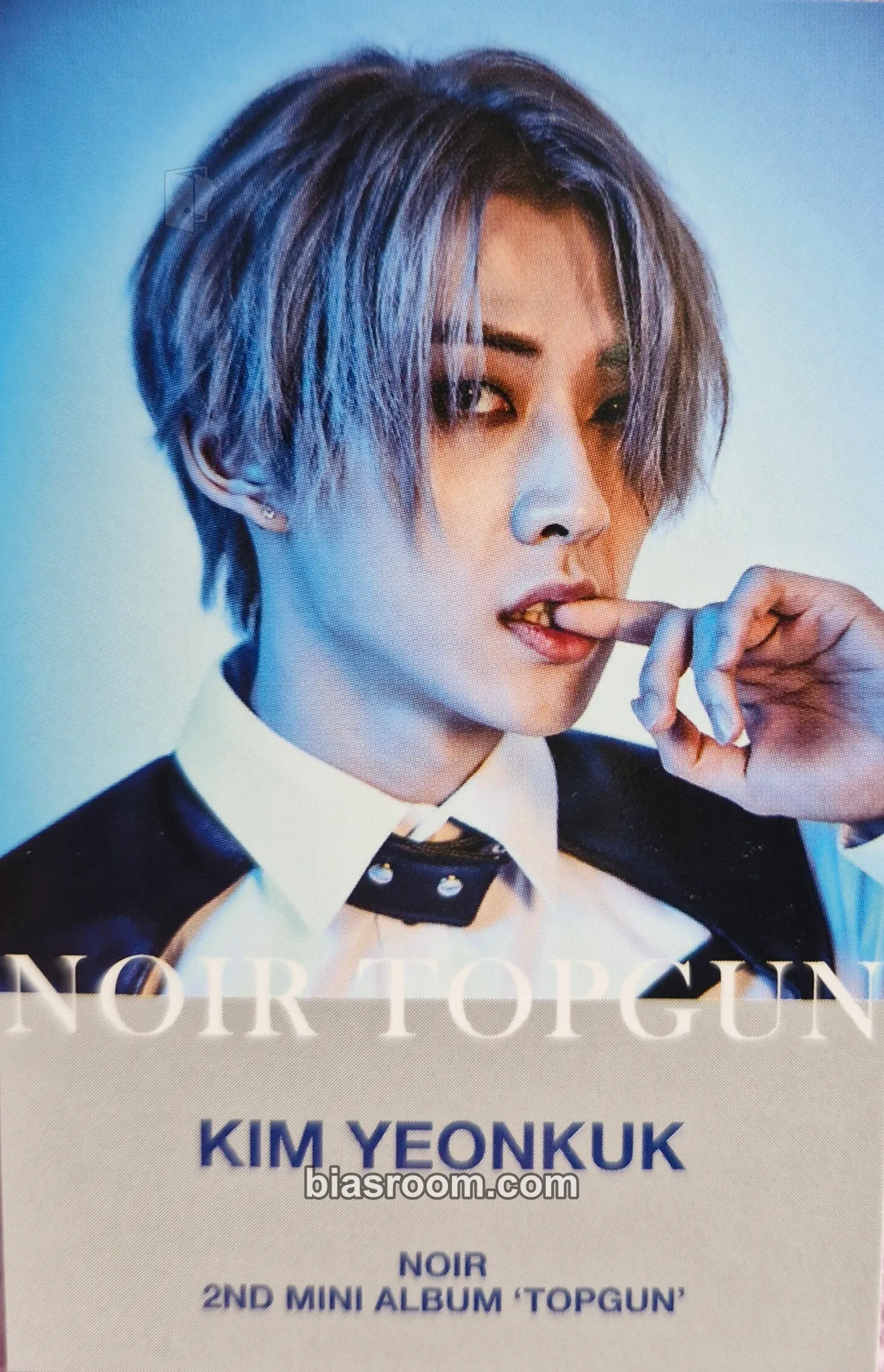 Yeonkuk TOPGUN Photocard - NOIR - NOIR K-pop photocard