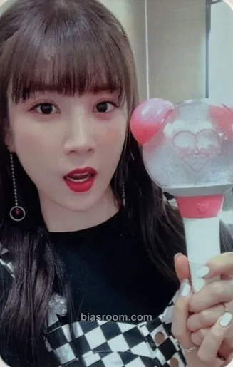 Chorong Apink official lightstick “PANDA lightstick” version 2 Photocard - Apink - Apink K-pop photocard