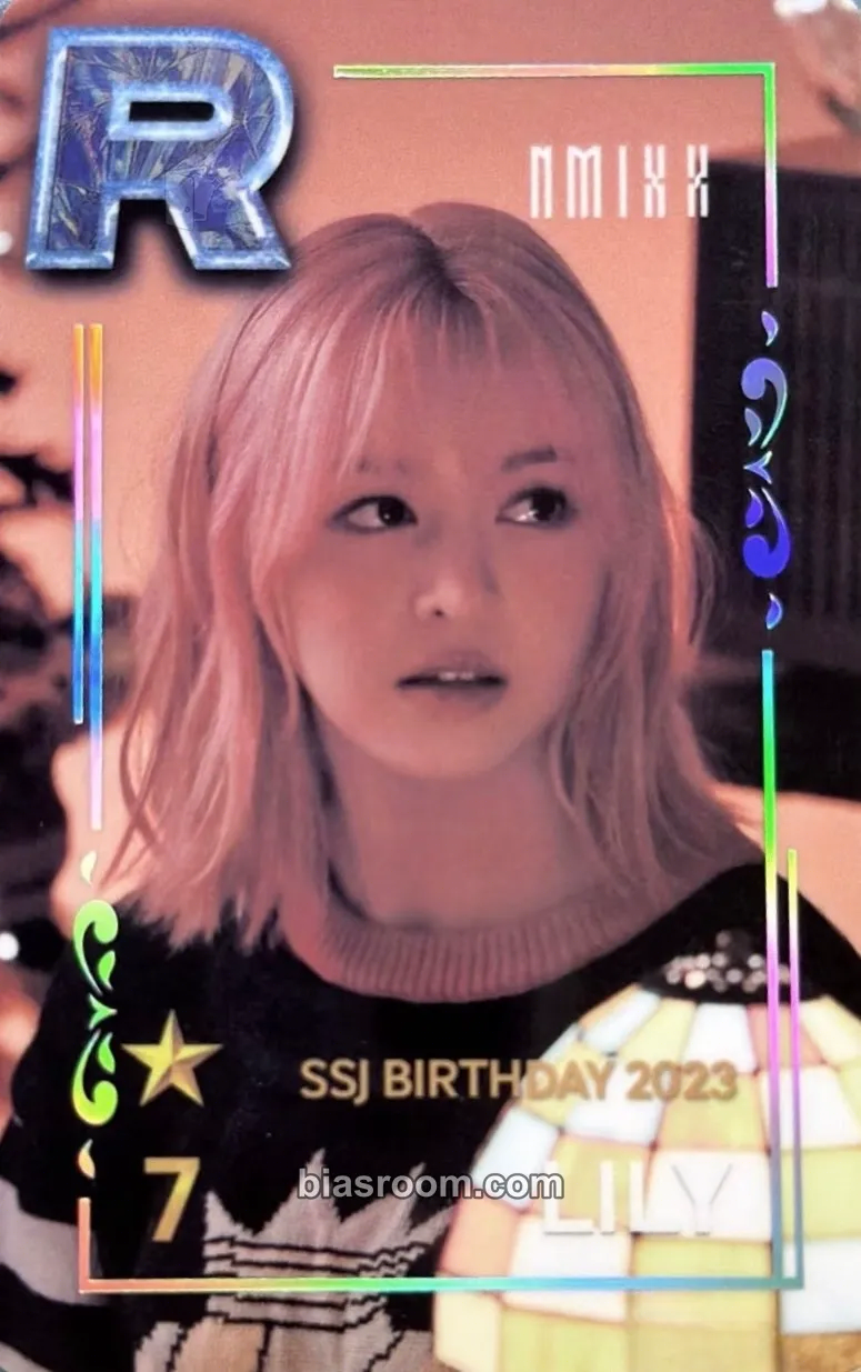 Lily SuperStar Events Photocard - NMIXX - NMIXX K-pop photocard
