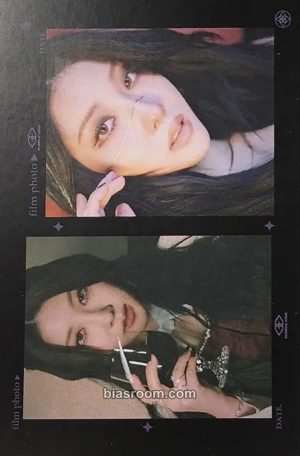 Chaein memeM Photocard - PURPLE KISS - PURPLE KISS K-pop photocard