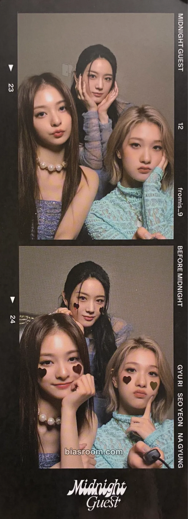 Midnight Guest Photocard - fromis_9 - fromis_9 K-pop photocard