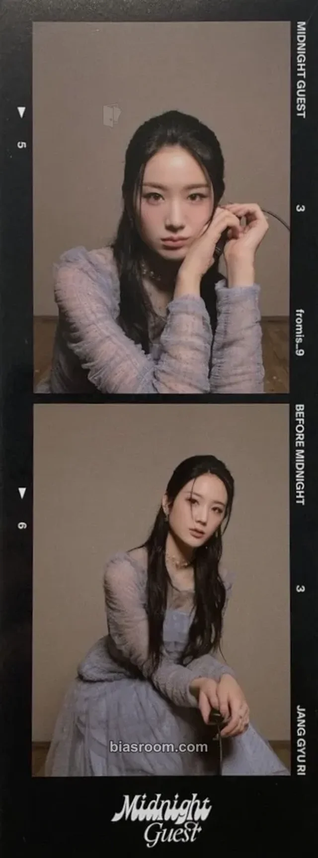 fromis_9 - Gyuri - Midnight Guest Album album inclusion 2 cut photo film photo before midnight version