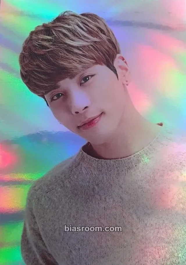SHINee - Jonghyun - OEIL x SHINee Other brand collaboration postcard set purchase benefit holographic (hologram) oeil
