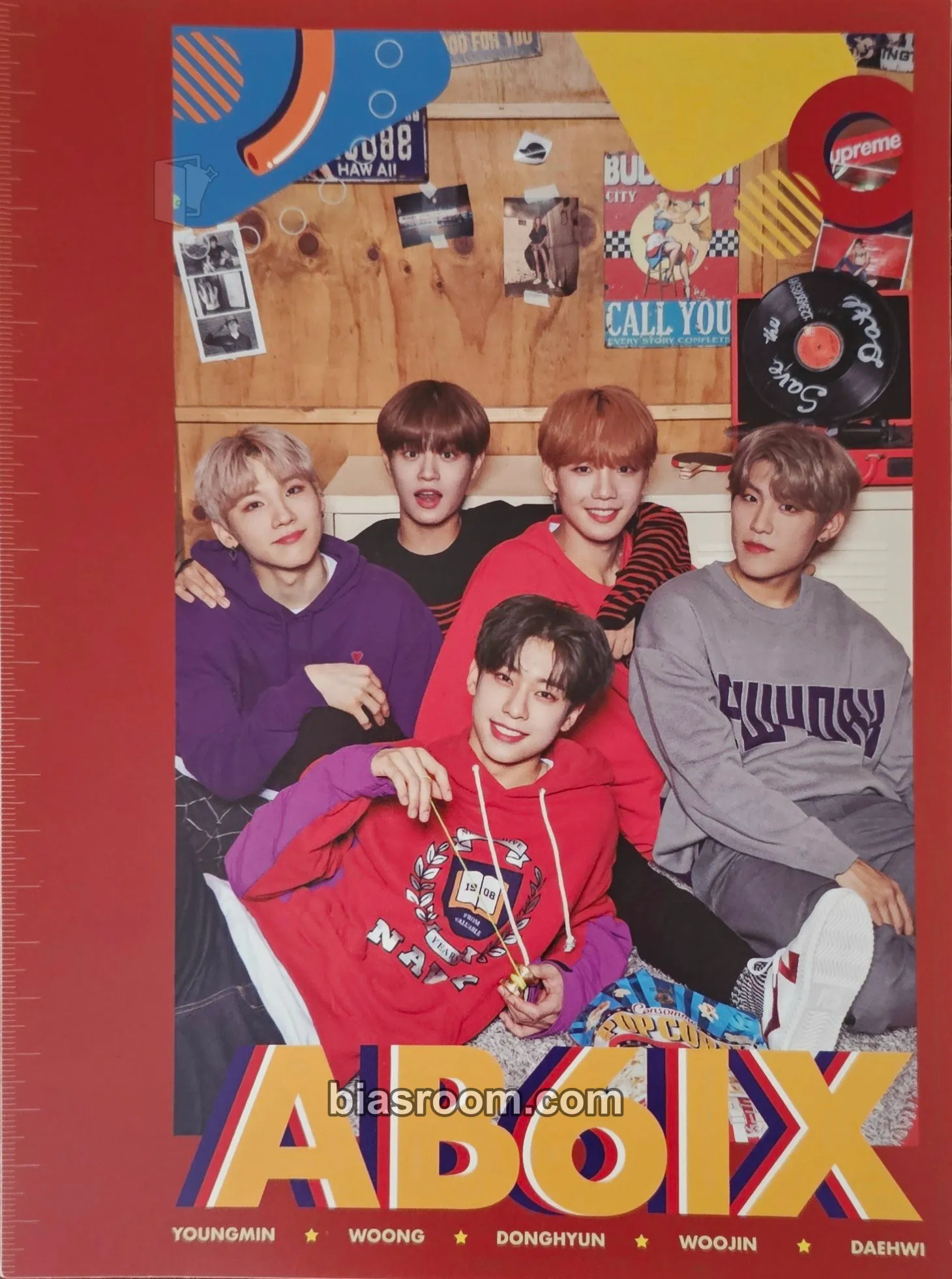 2020 Season's Greetings Photocard - AB6IX - AB6IX K-pop photocard