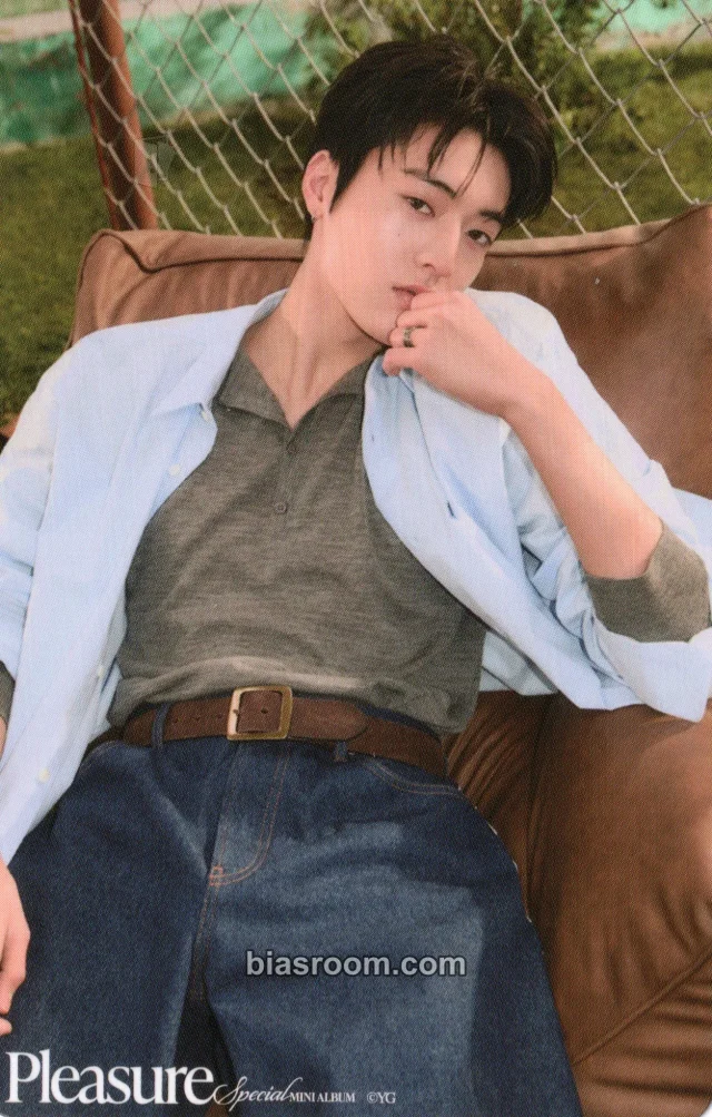 TREASURE - Haruto - Pleasure Album japan pop-up green version merch photocard