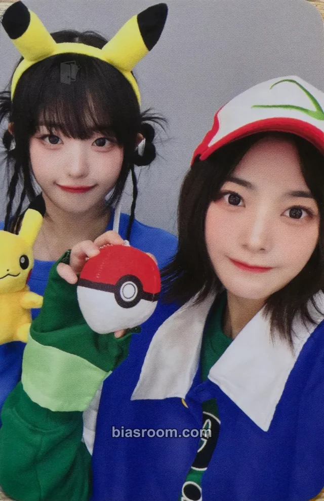 QWER - Hina & Siyeon - Algorithm's Blossom Album dear my muse (dmm) round 8 winner benefit pokémon