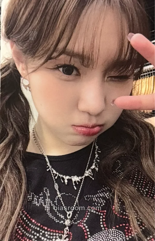 Kep1er - Chaehyun - BUBBLE GUM Album musicart (music art) fansign