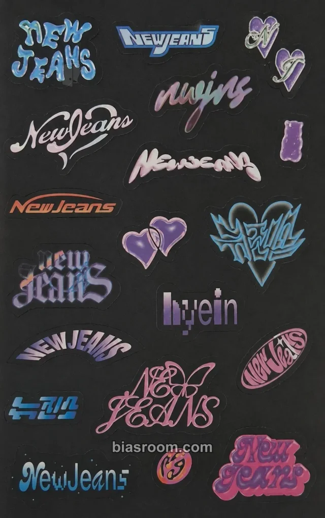 NewJeans - Hyein - NewJeans 2nd EP “Get Up” Album album inclusion sticker sheet hyein version