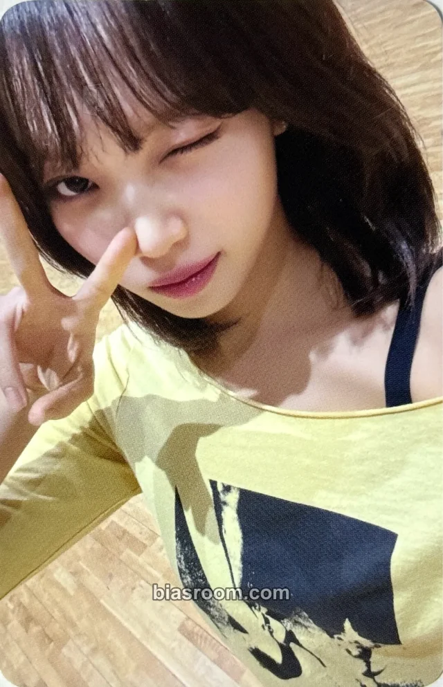 LE SSERAFIM - Kim Chaewon - SPAGHETTI Album makestar video call (fancall) round 1 china
