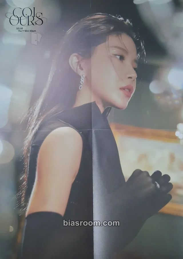 MAMAMOO - Solar - COLOURS Album album inclusion poster solo album palette version
