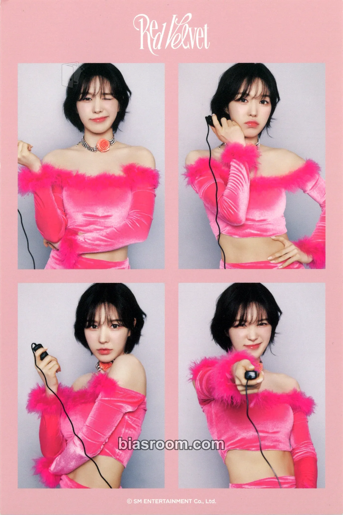 Wendy 2024 Season's Greetings Photocard - Red Velvet - Red Velvet K-pop photocard