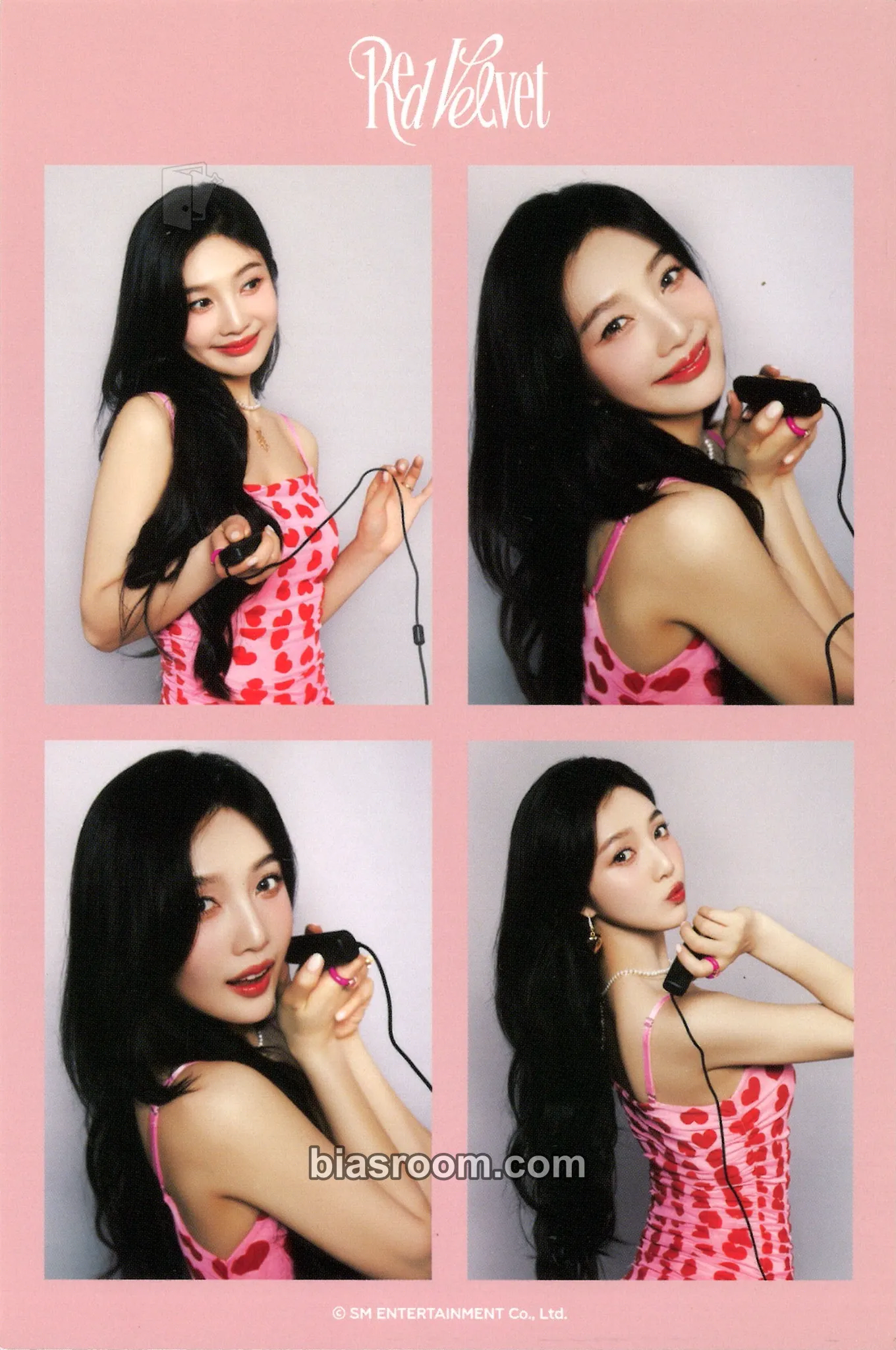 Joy 2024 Season's Greetings Photocard - Red Velvet - Red Velvet K-pop photocard