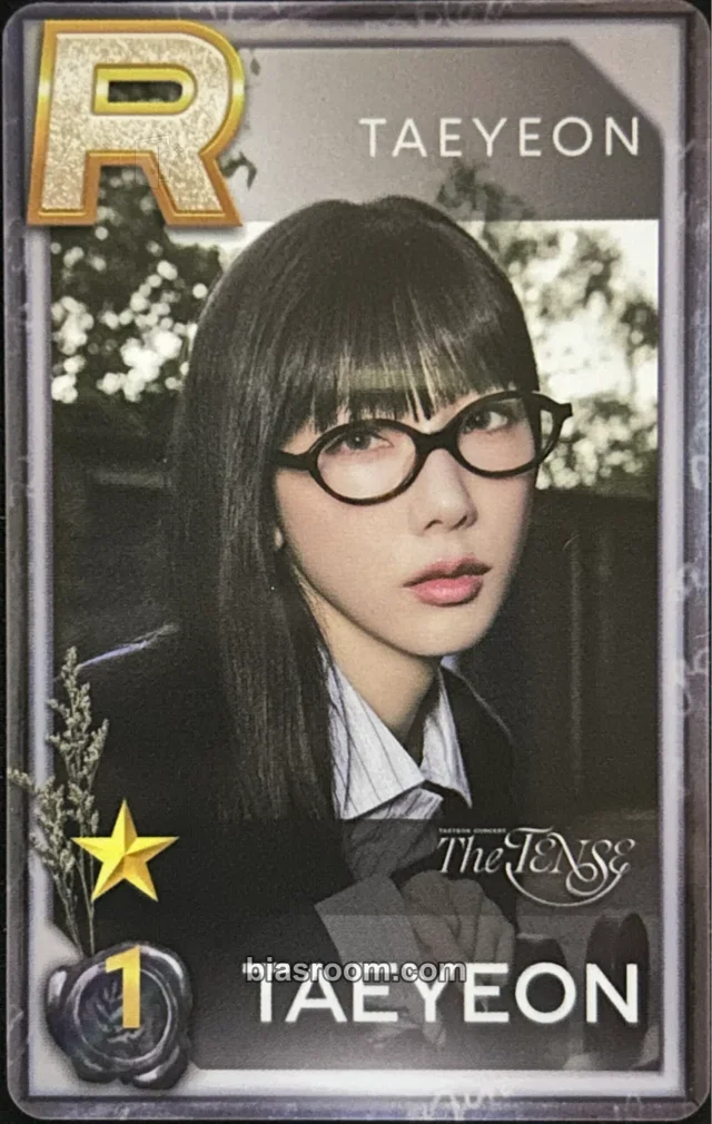 Taeyeon - Taeyeon - The Tense Concert Event superstar pvc card game event