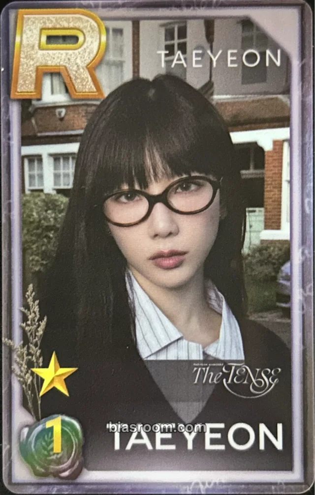 Taeyeon - Taeyeon - The Tense Concert Event superstar game event pvc card