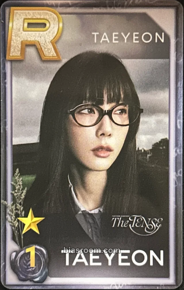 Taeyeon - Taeyeon - The Tense Concert Event superstar game event pvc card