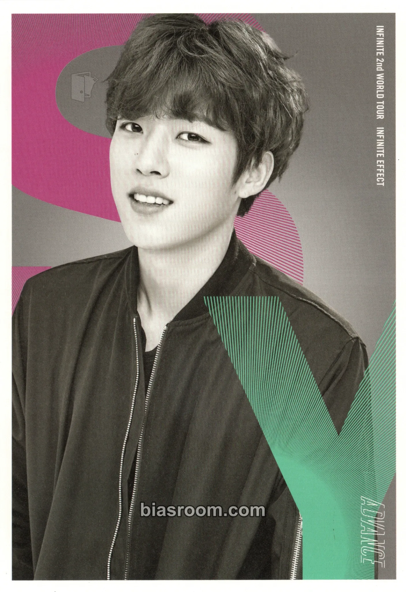 Sungyeol 2015 INFINITE 2ND WORLD TOUR ENCORE <INFINITE EFFECT ADVANCE> Photocard - INFINITE - INFINITE K-pop photocard