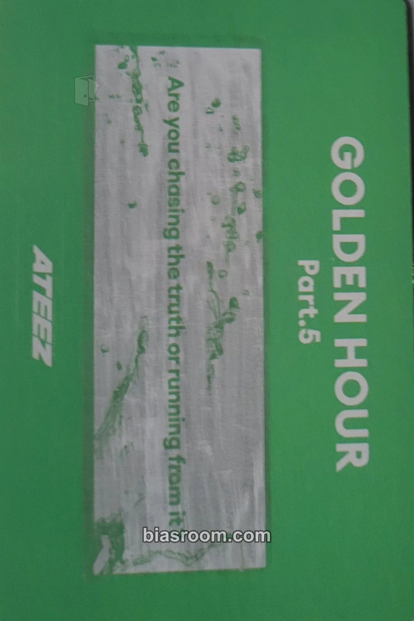 GOLDEN HOUR : Part.5 Photocard - ATEEZ - ATEEZ K-pop photocard